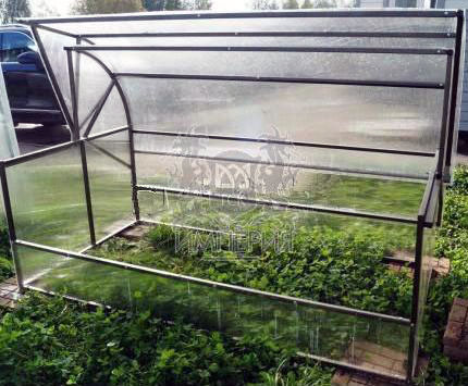 парник, сотовый поликарбонат, парник из сотового поликарбоната